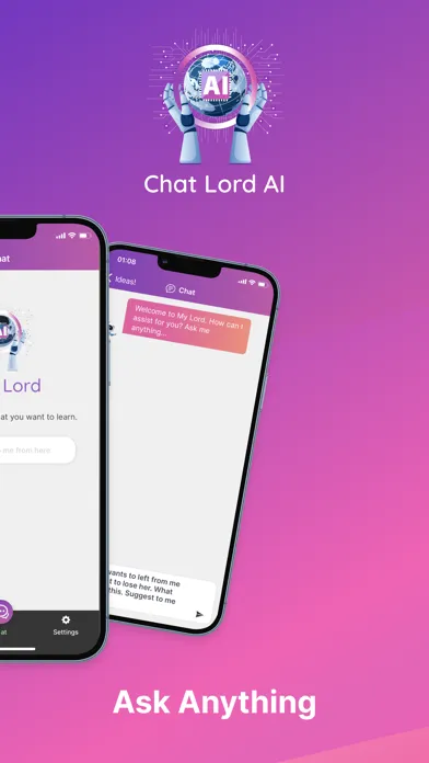 Captures d'écran de Chatlord AI - Ask AI Chatbot
