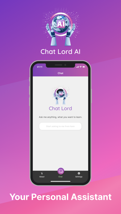 Chatlord AI - Ask AI Chatbot स्क्रीनशॉट