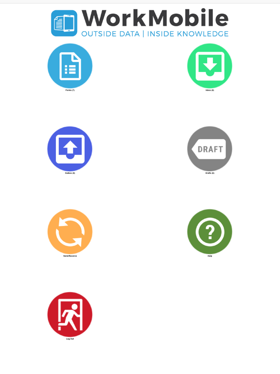 WorkMobile iPad  سکرین شاٹس