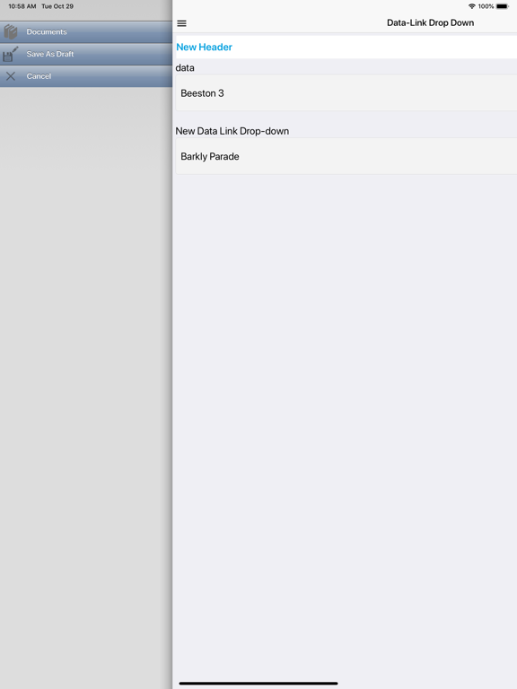 WorkMobile iPad  سکرین شاٹس