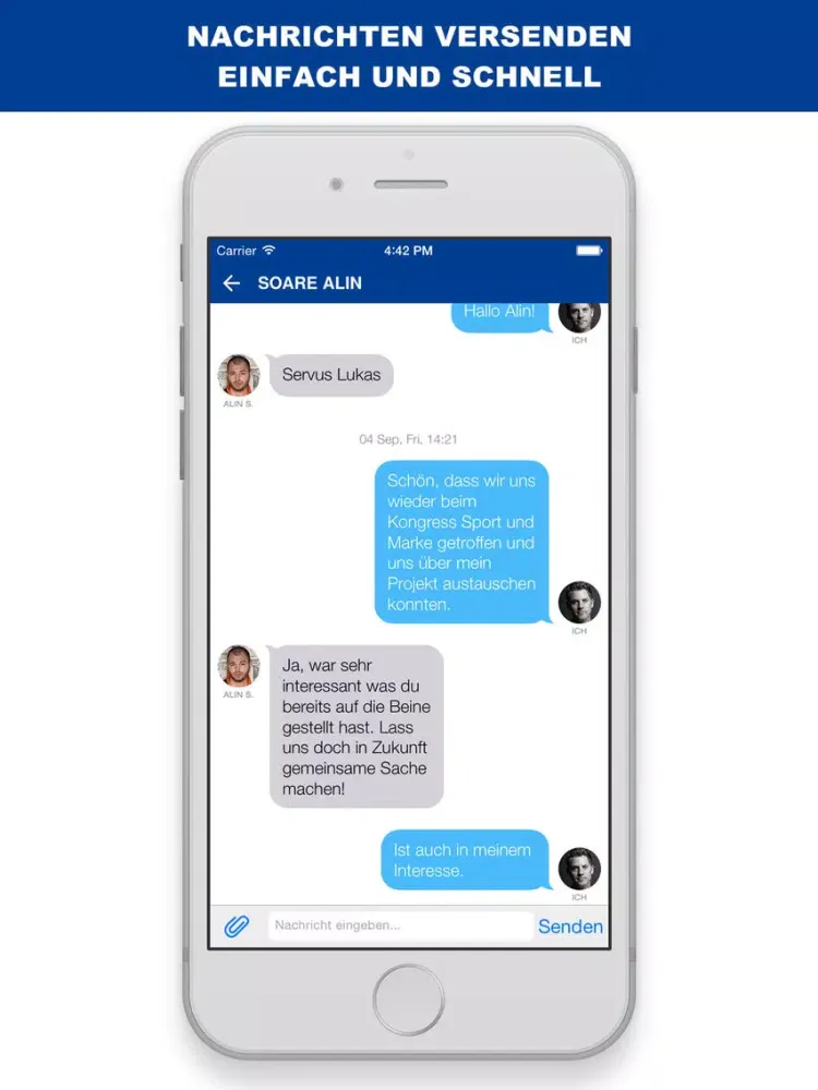 ESB Marketing Netzwerk iPad Screenshots