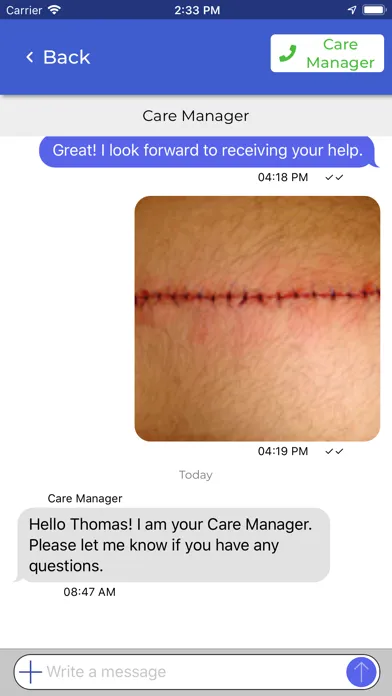 Zrzuty ekranu MyHealth-App