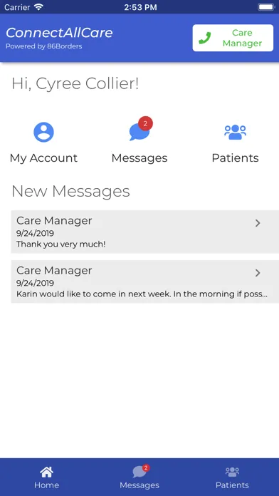 ConnectAllCare سکرین شاٹس