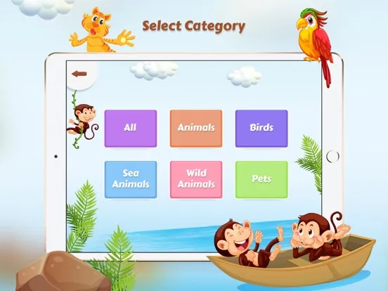 Animal Sounds with Photo iPad  스크린샷