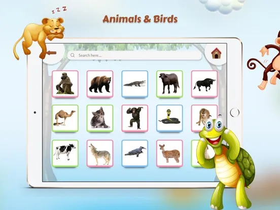 Animal Sounds with Photo iPad  스크린샷