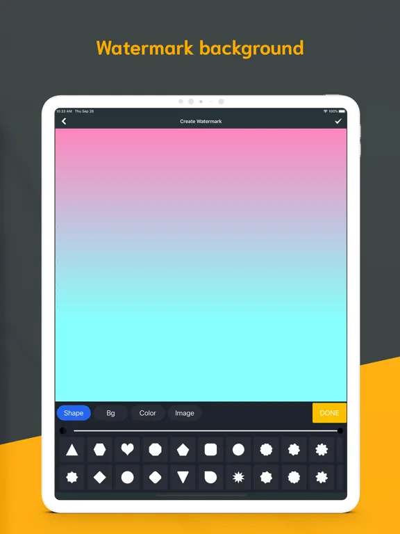Animated Watermark on Video iPad 應用截圖