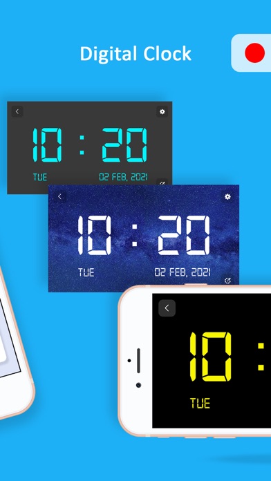 Big Digital Clock Display应用截图