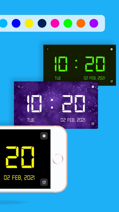 Big Digital Clock Display应用截图