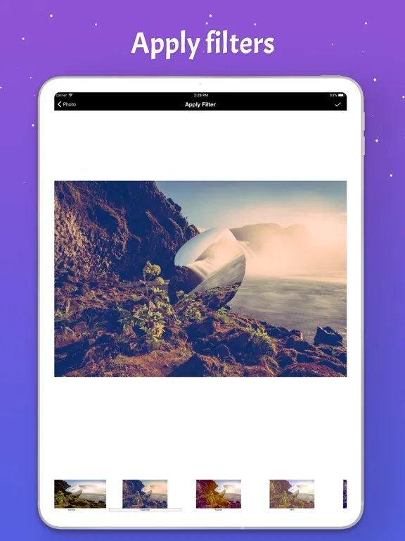 Glitch Photo Effect Maker iPad 应用截图