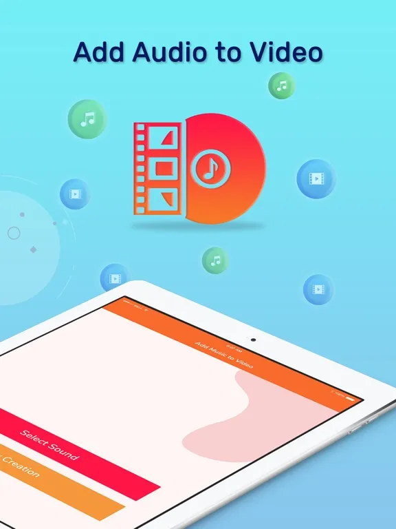 Zrzuty ekranu Add Audio to Video Editor iPad 