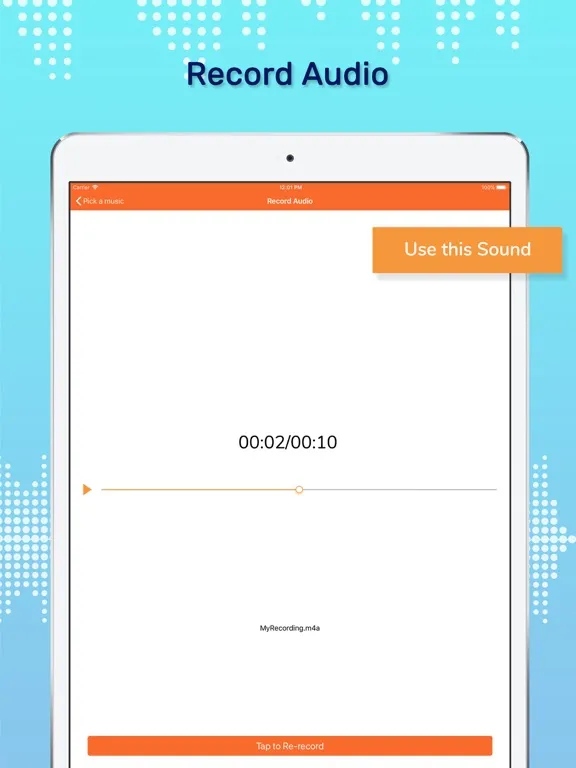 Zrzuty ekranu Add Audio to Video Editor iPad 