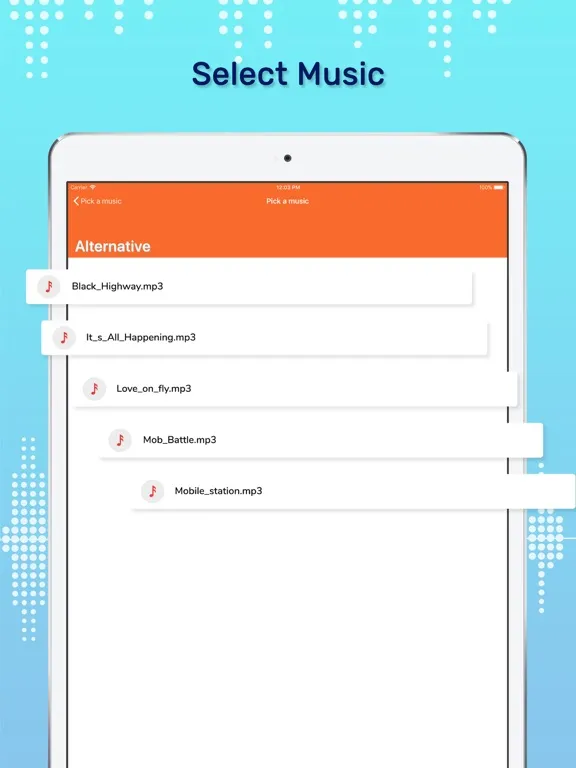 Zrzuty ekranu Add Audio to Video Editor iPad 