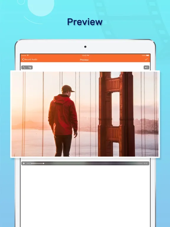 Zrzuty ekranu Add Audio to Video Editor iPad 