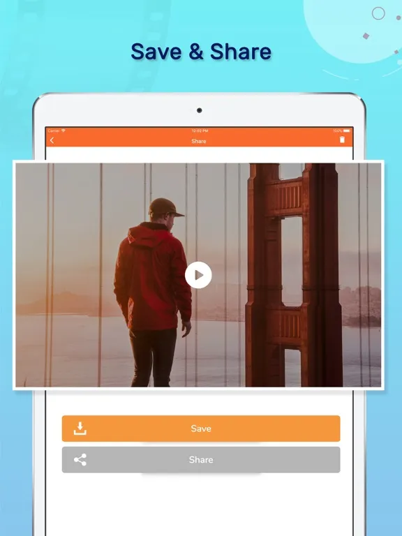 Zrzuty ekranu Add Audio to Video Editor iPad 