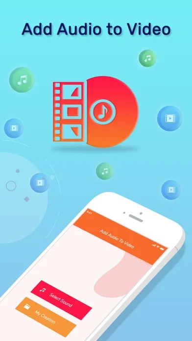 Zrzuty ekranu Add Audio to Video Editor