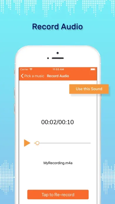 Zrzuty ekranu Add Audio to Video Editor