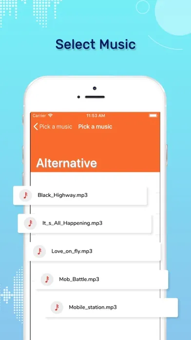 Zrzuty ekranu Add Audio to Video Editor