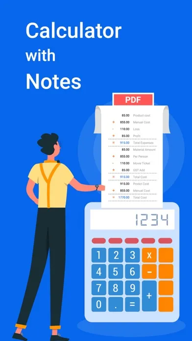 Calculator with Notes应用截图
