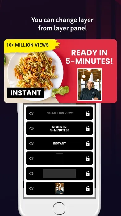Captures d'écran de YT Thumbnail Maker