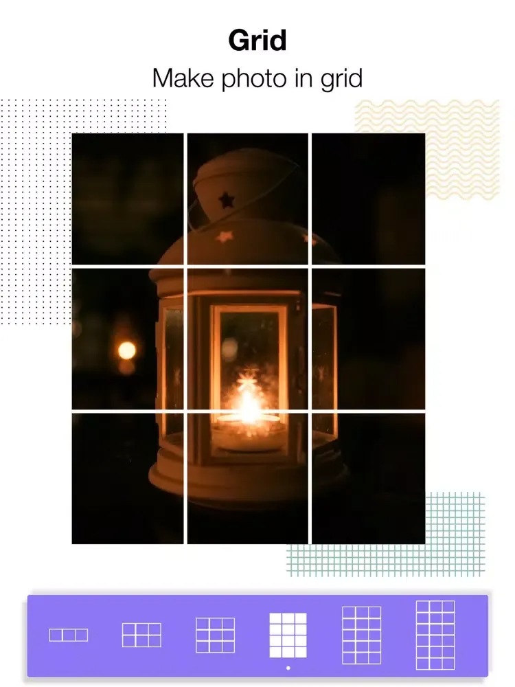 Grid & No Crop for Instagram iPad  Screenshots