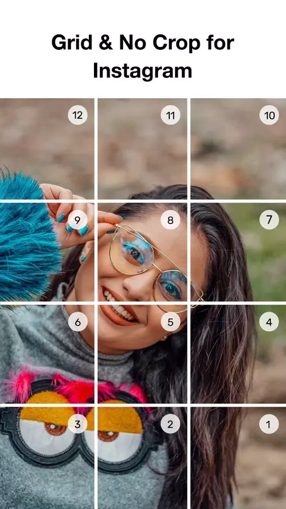 Grid & No Crop for Instagram Screenshots