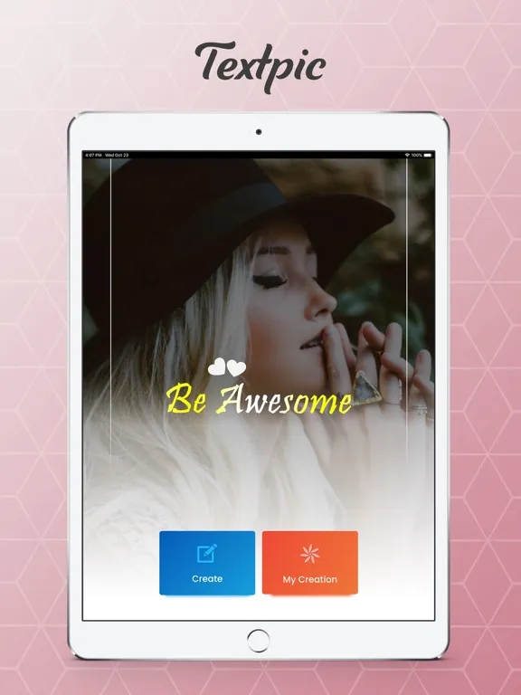 Textpic - Text on Photo iPad  স্ক্রিনশট