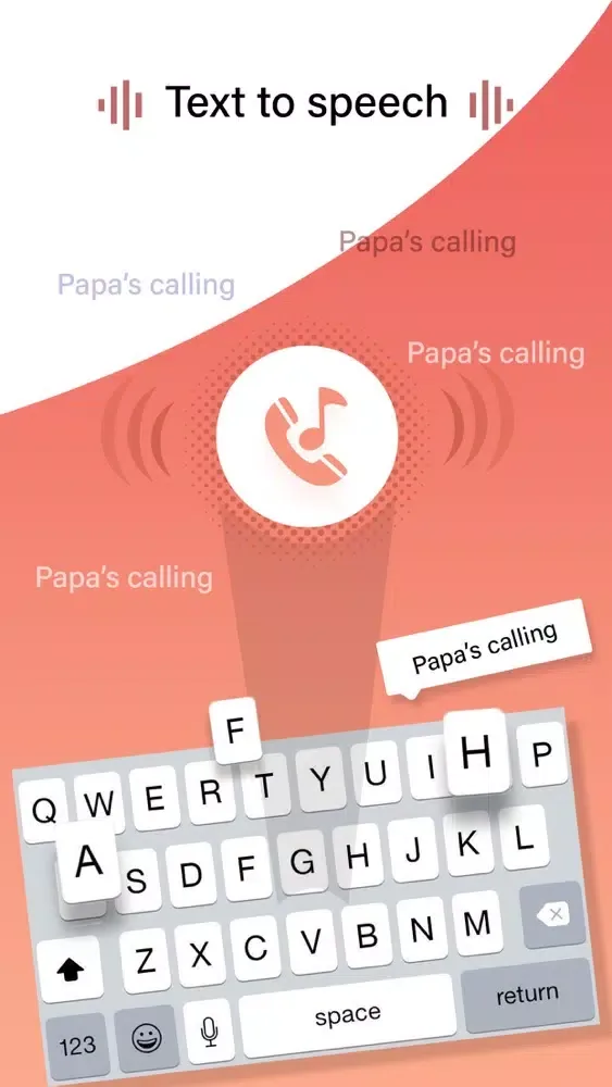 Capturas de pantalla de Text to Speech Ringtone Maker