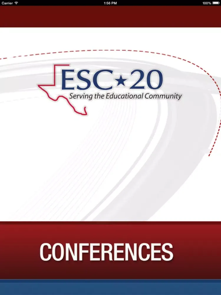 ESC20 Conferences iPad  Screenshots