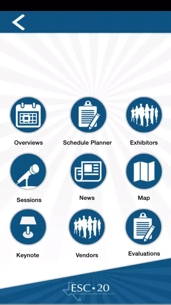 ESC20 Conferences Screenshots