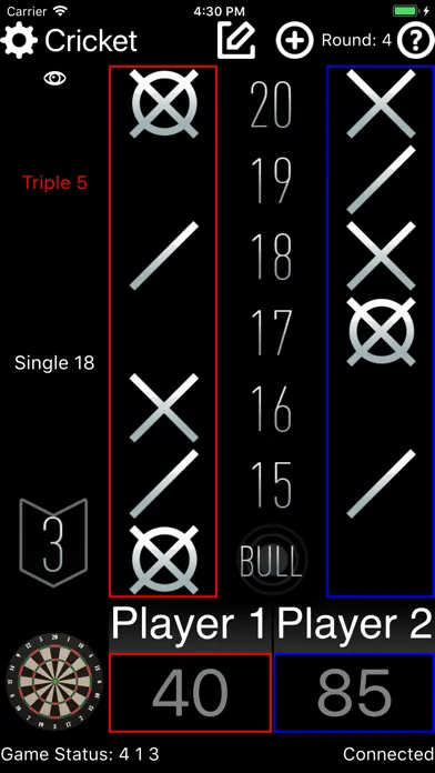 Captures d'écran de Prodigy Dartboard