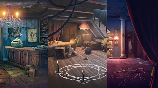 Capturas de tela do Scary Horror 2: Escape Games