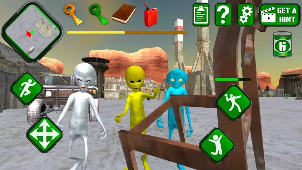 Alien Escape in Area 51 Screenshots
