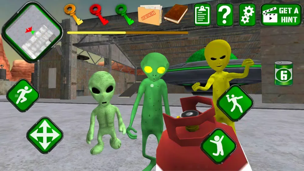 Alien Escape in Area 51 Screenshots