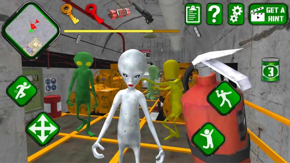 Alien Escape in Area 51 Screenshots