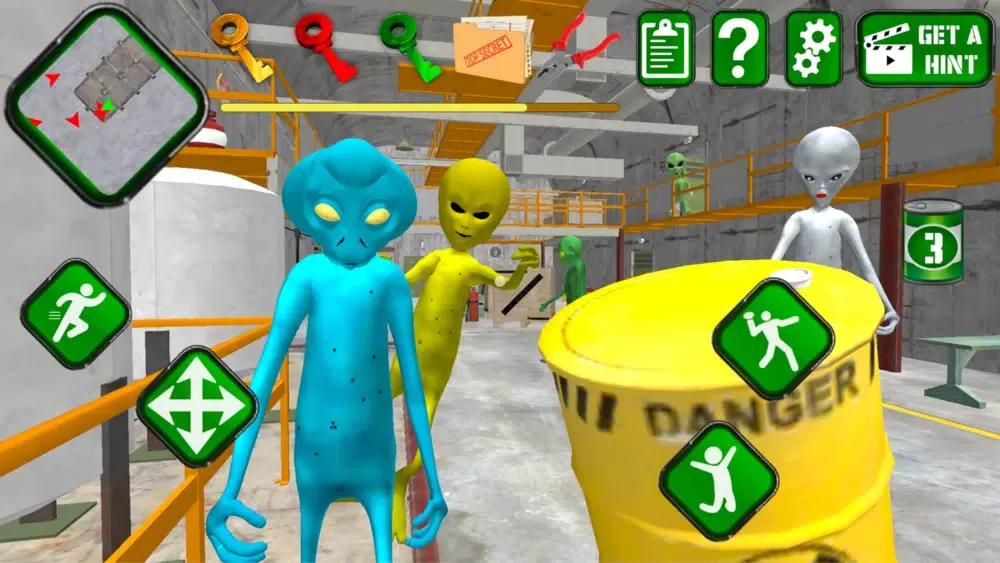 Alien Escape in Area 51 Screenshots