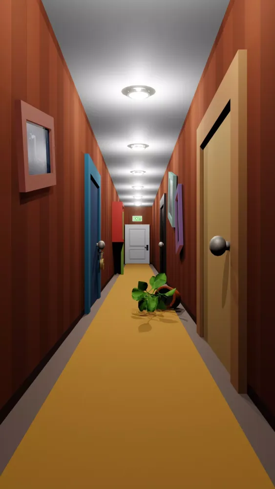 Capturas de tela do Granny Momo Escape House