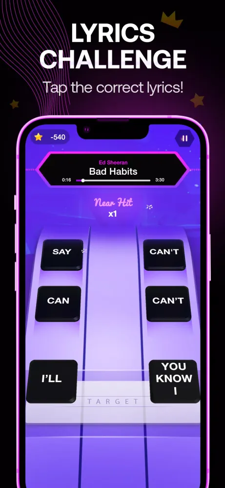 Lyrics Star・Song Lyrics Tiles应用截图