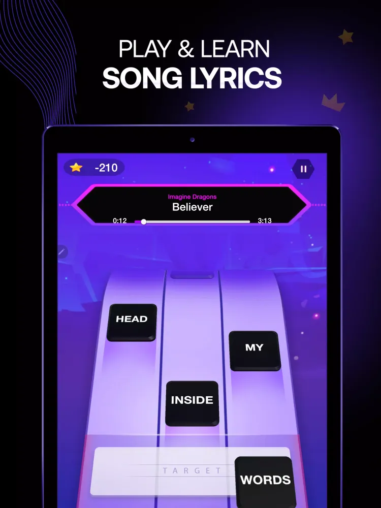 Lyrics Star・Song Lyrics Tiles应用截图