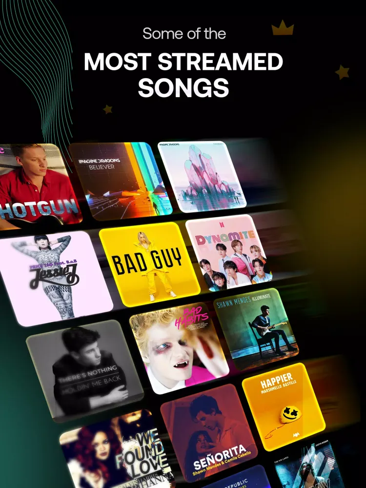 Lyrics Star・Song Lyrics Tiles应用截图