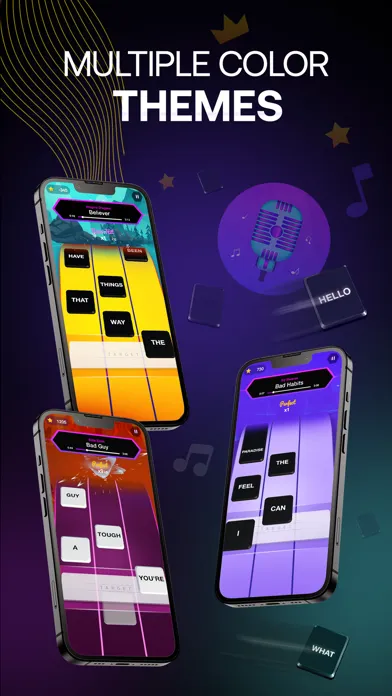 Capturas de pantalla de Lyrics Star・Song Lyrics Tiles