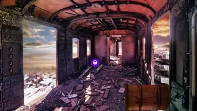 Screenshot di Abandoned Train Treasure Escape