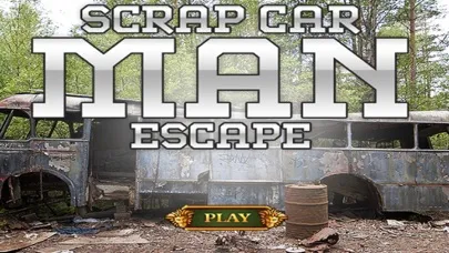 Capturas de tela do Escape Games Scrap Car Man