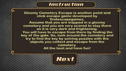 Gloomy Cemetery Escape Screenshots