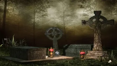 Gloomy Cemetery Escape Screenshots
