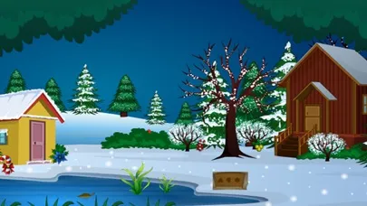 Captures d'écran de Happy Christmas Snowman Escape