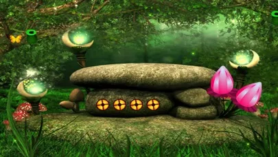 Capturas de tela do Mushroom House Baby Fairy Escape