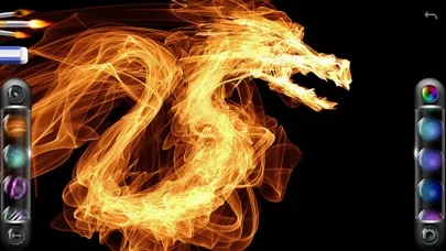 Flame Painter for iPhone Screenshots