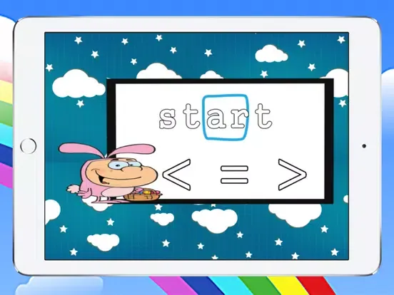 Capturas de pantalla de Comparing numbers basic math learning game for kids iPad 