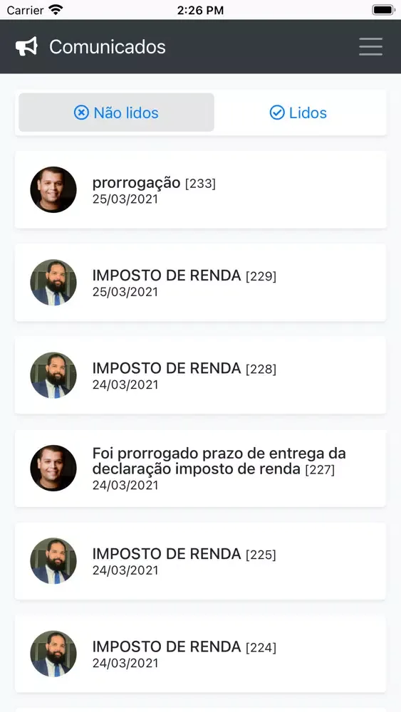 Escritório Central do Brasil سکرین شاٹس