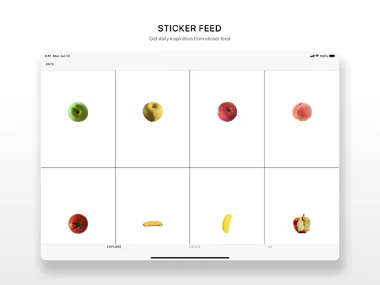 Riff - simple sticker maker iPad  स्क्रीनशॉट